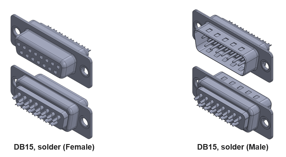 DB15 Connector - 15 PIN D-Sub | EDAC Interconnect Solutions | EDAC